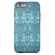 William Morris Brother Rabbit Pattern in Blue Tough iPhone 6 Case