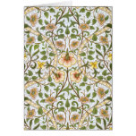 William Morris Daffodil Floral Pattern Note Cards