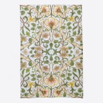 William Morris Daffodil Kitchen Tea Towel kitchen towels