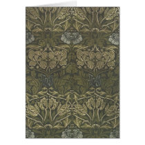 William Morris Fabric Desgin Tie 4 cards