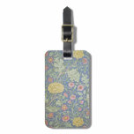 William Morris Floral Wallpaper, designed in 1890 luggage tags