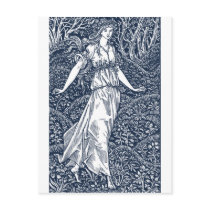 William Morris Lady Postcards