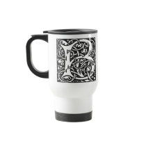 William Morris Letter 'B' - Mug