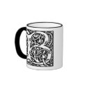 William Morris Letter 'B' - Mug