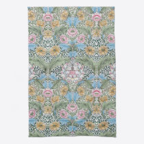 William Morris Myrtle Floral Kitchen Tea Towel kitchen towels