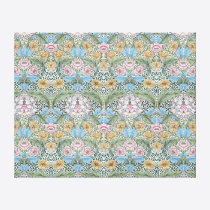 William Morris Myrtle Pattern Wrapped Canvas canvas prints
