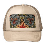 William Morris Snakeshead Floral Design Hat