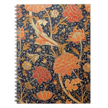 William Morris Wallpaper Cray Design Notebook