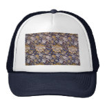 William Morris Wey Floral Wallpaper Design Mesh Hat