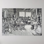 William Penn in Conference with the Colonists Print