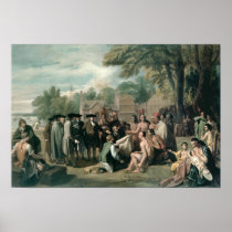 William Penn's Treaty with the Indians in Posters