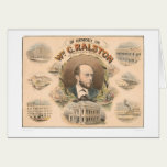 William Ralston, President of Bank of CA. (1384A) cards