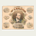 William Ralston, President of Bank of CA. (1384A) posters