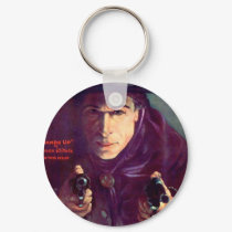William S. Hart vintage movie magazine cover keychains