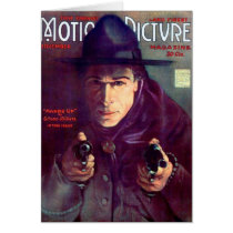 William S. Hart western vintage illustration cards