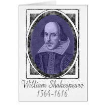 William Shakespeare Greeting Cards