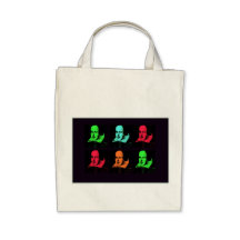 William Shakespeare Collage Canvas Bags