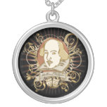William Shakespeare Crest (Gold) Pendants