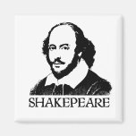 William Shakespeare Fridge Magnet