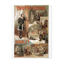 William Shakespeare Hamlet Play Postcard