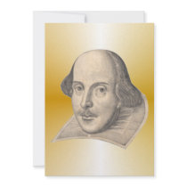 William Shakespeare Invitation