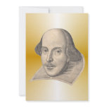 William Shakespeare Invitation