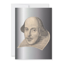 William Shakespeare Invitation