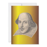 William Shakespeare Invitation