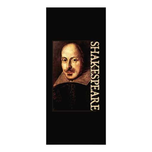 William Shakespeare Portrait Custom Invitations