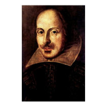 William Shakespeare Portrait posters