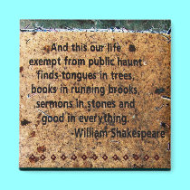 William Shakespeare Quote Magnet magnets