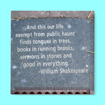 William Shakespeare Quote Magnet magnets