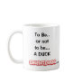 William Shakespeare Rubber Duck Mug