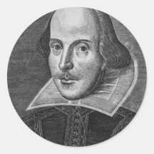 William Shakespeare Stickers