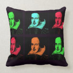 William Shakespeare Throw Pillows