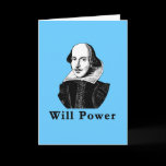 William Shakespeare WILL POWER Tshirts