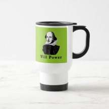 William Shakespeare WILL POWER Tshirts Coffee Mugs