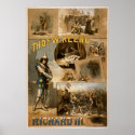 William Shakespeare's Richard III Advertising posters