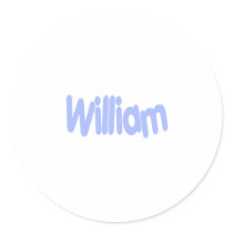 William Round Stickers