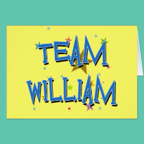 WILLIAM Team William cards