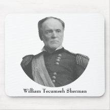 William Tecumseh Sherman Sketch Mousepads