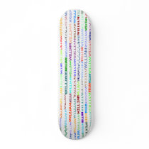 William Text Design II Skateboard by SjStevenson William Text Design II Skateboard