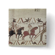 William the Conqueror  arrives at Bayeux Buttons