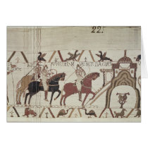 William the Conqueror  arrives at Bayeux Card