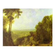 william turner - crossing the brook post cards