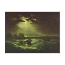 william turner - fishermen at sea postcards by rahulbiswas william turner - fishermen at sea postcards