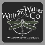 William Walter and Co. Dragonfly Sticker stickers