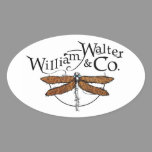 William Walter and Co. Dragonfly Sticker stickers