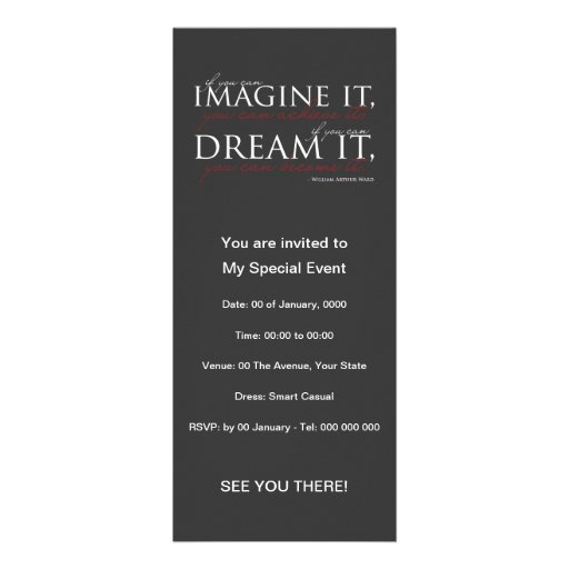 William Ward Imagine Quote Announcements