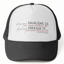 William Ward Imagine Quote Trucker Hat